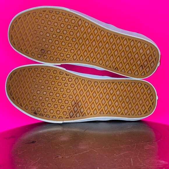 Vans Classic Blue Canvas Slip On Sneaker Sz 7.5 - Picture 5 of 8